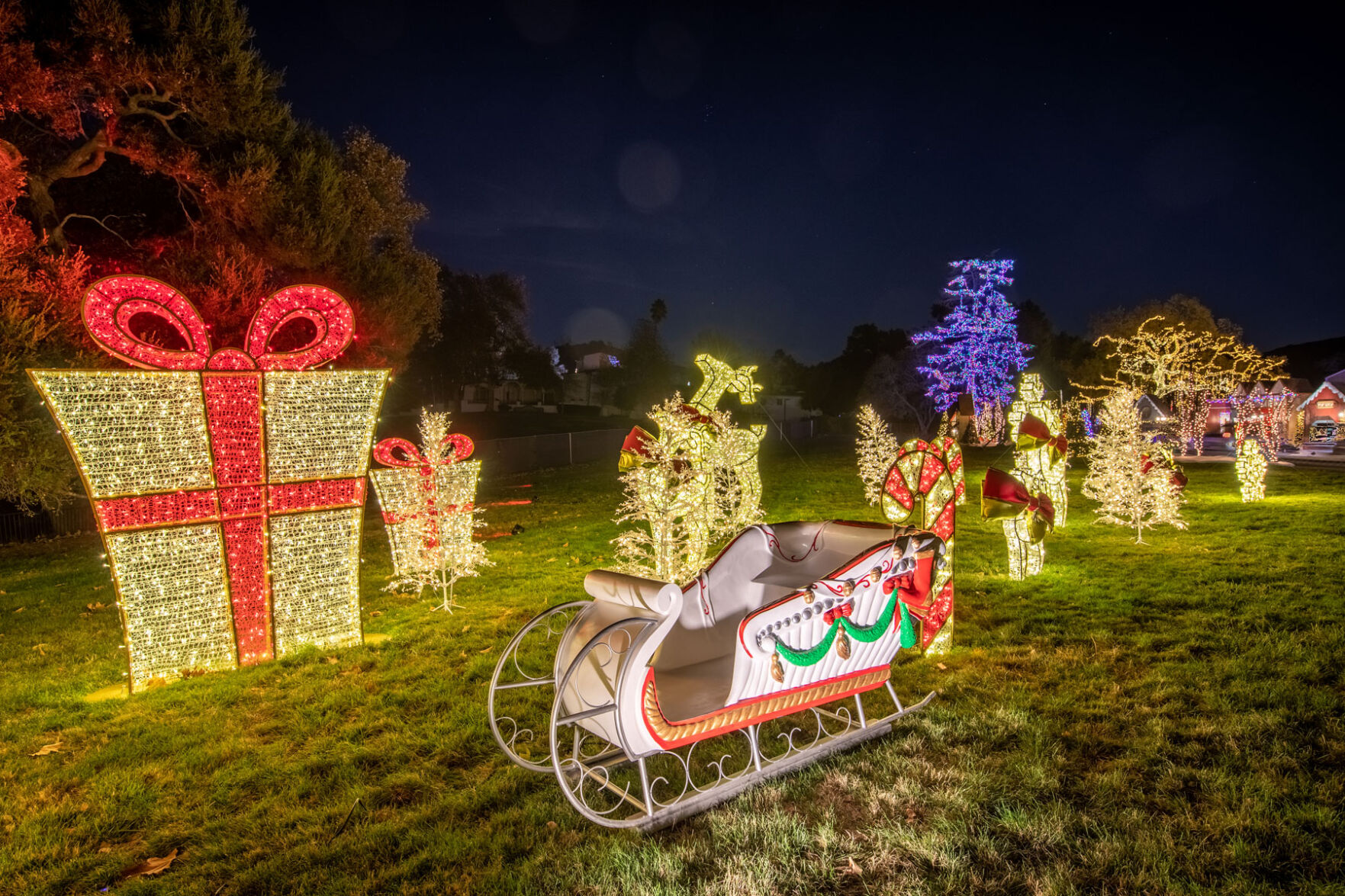 Holiday Road Gift/Sleigh Lights